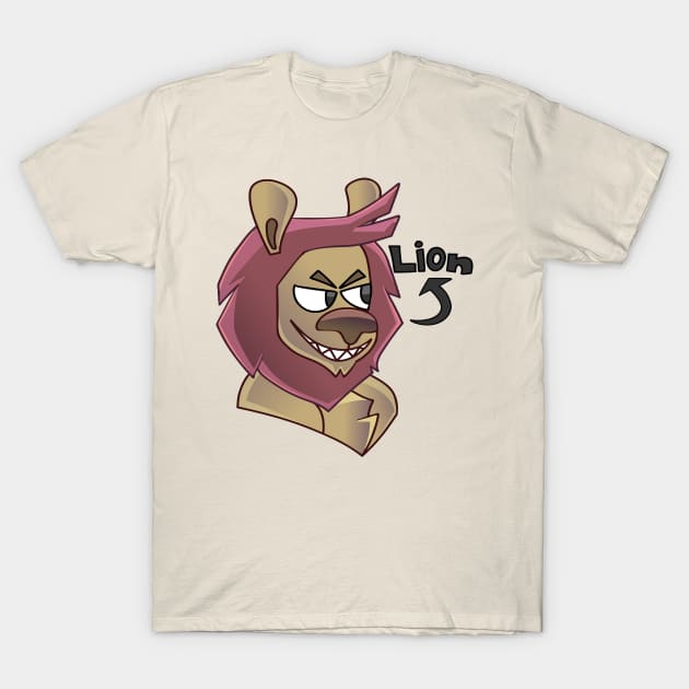 LION T-Shirt by giraffeish